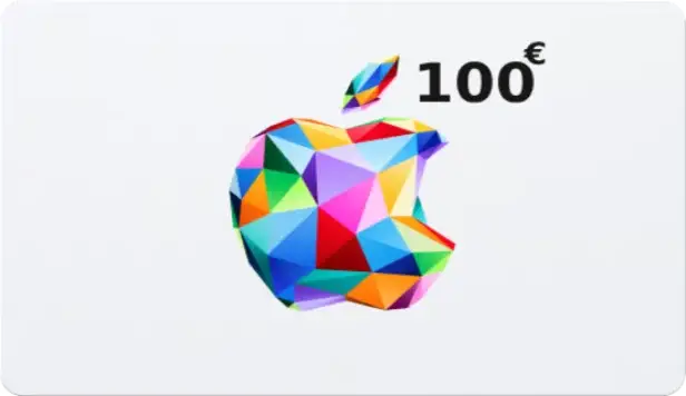 Apple Gift card 100€ France livraison rapide Maroc