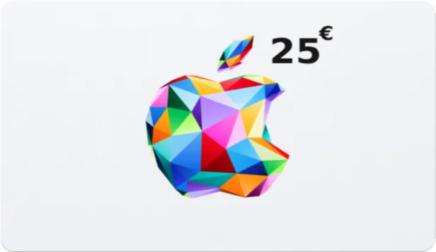 Carte iTunes 25€ (Euro) – Recharge App Store France