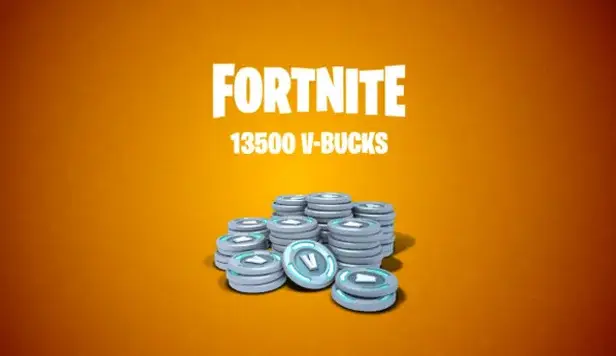 Fortnite 13500 V-Bucks Gift Card Epic Games
