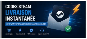 Codes Steam livraison instantané by egiftcards ma